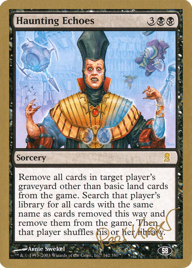 Haunting Echoes (Peer Kroger) (SB) [World Championship Decks 2003] | Exor Games Bridgewater