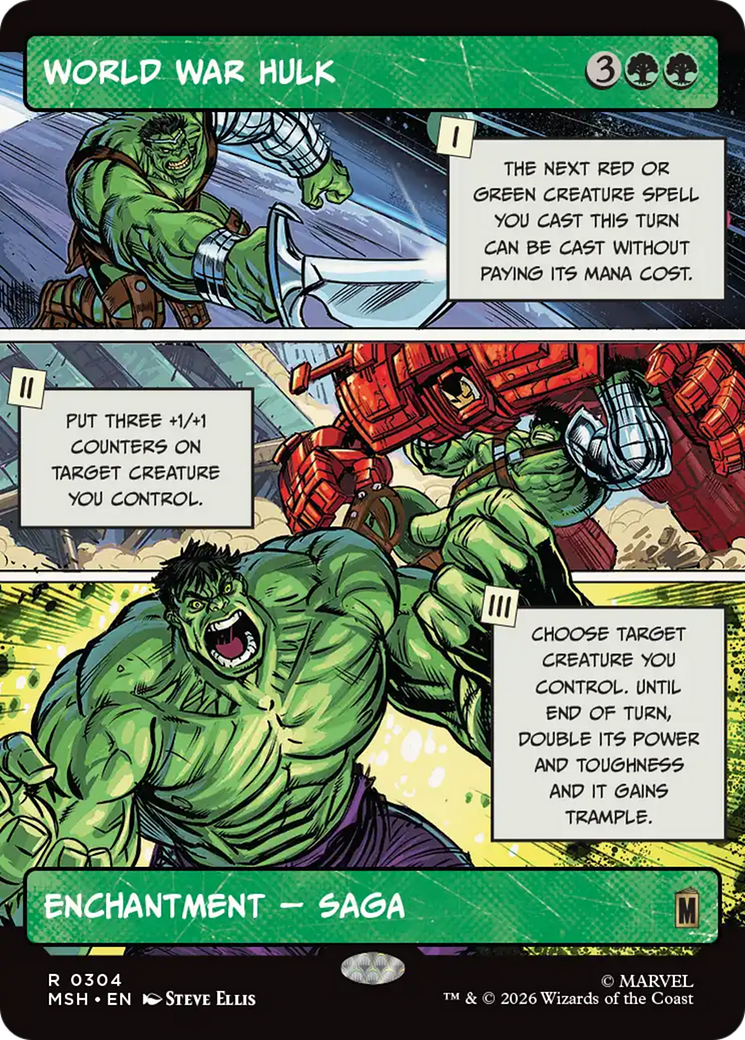 World War Hulk (Borderless) [Marvel Super Heroes] | Exor Games Bridgewater