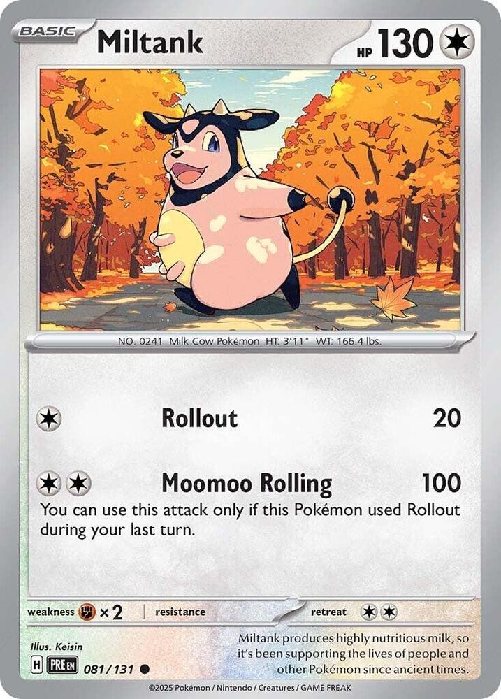 Miltank (081/131) [Scarlet & Violet: Prismatic Evolutions] | Exor Games Bridgewater