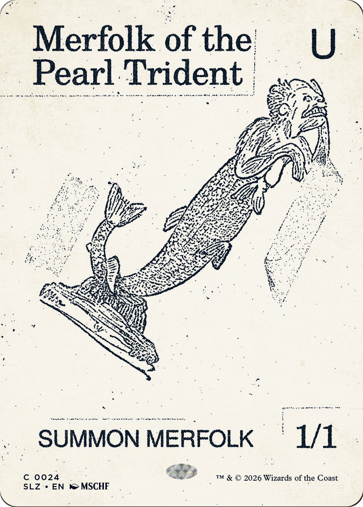 Merfolk of the Pearl Trident (0024) [Secret Lair x MSCHF: The Zeta Set] | Exor Games Bridgewater