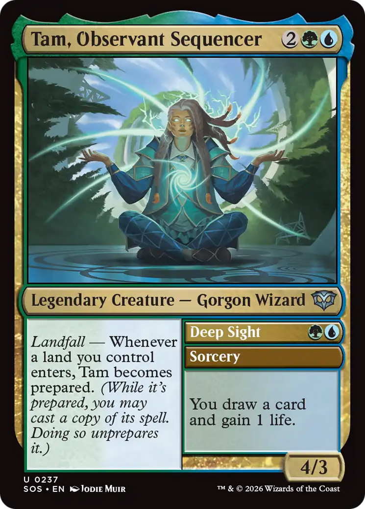 Tam, Observant Sequencer [Secrets of Strixhaven] | Exor Games Bridgewater