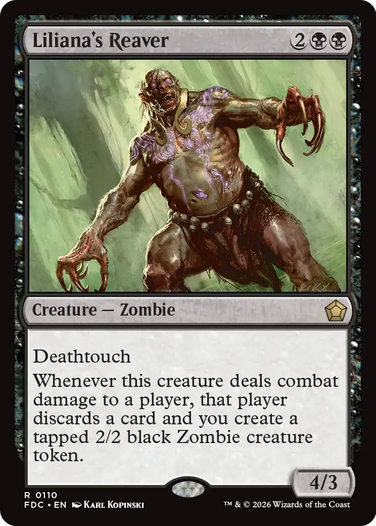 Liliana's Reaver [Foundations Commander] | Exor Games Bridgewater