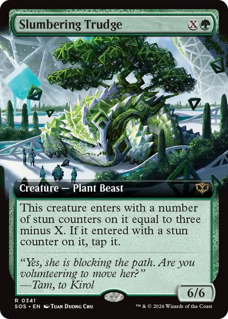 Slumbering Trudge (Extended Art) [Secrets of Strixhaven] | Exor Games Bridgewater