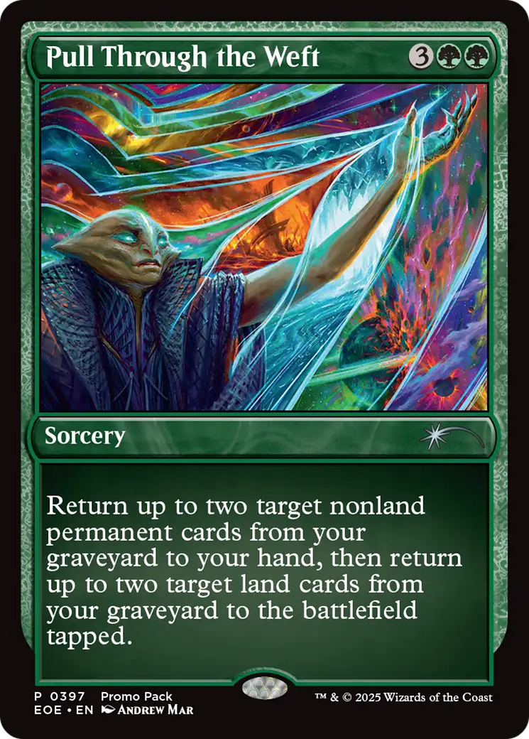 Pull Through the Weft [Edge of Eternities Promo Pack] | Exor Games Bridgewater