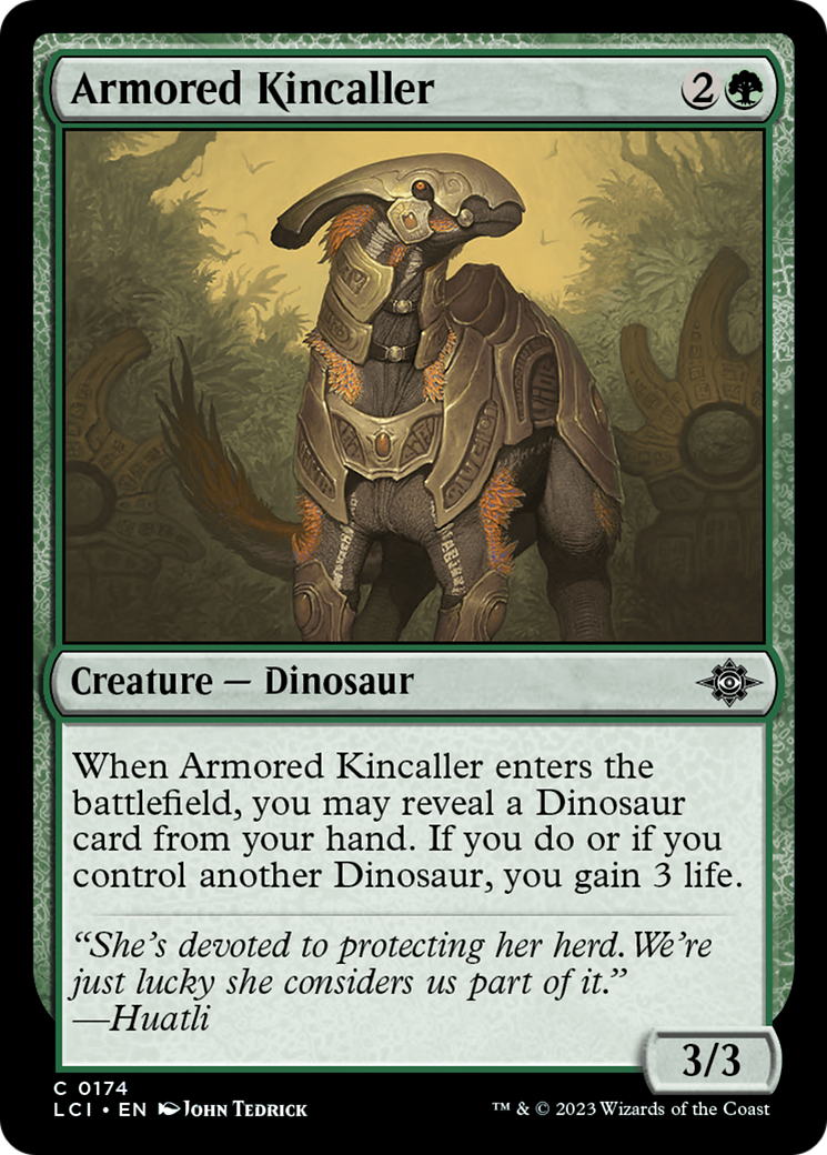 Armored Kincaller [The Lost Caverns of Ixalan] | Exor Games Bridgewater