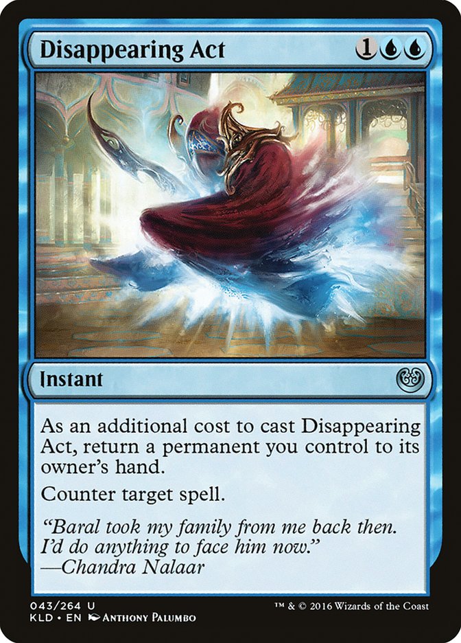 Disappearing Act [Kaladesh] | Exor Games Bridgewater
