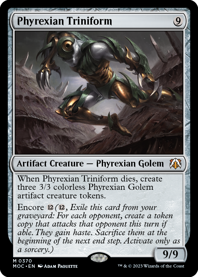 Phyrexian Triniform [March of the Machine Commander] | Exor Games Bridgewater