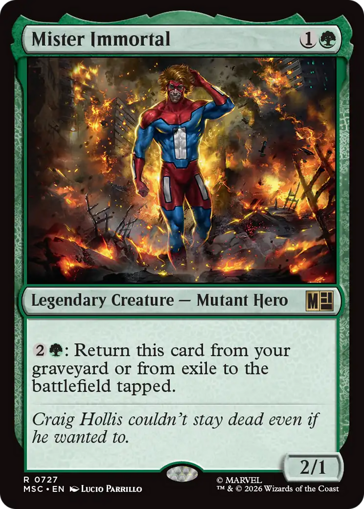 Mister Immortal [Marvel Super Heroes Commander] | Exor Games Bridgewater