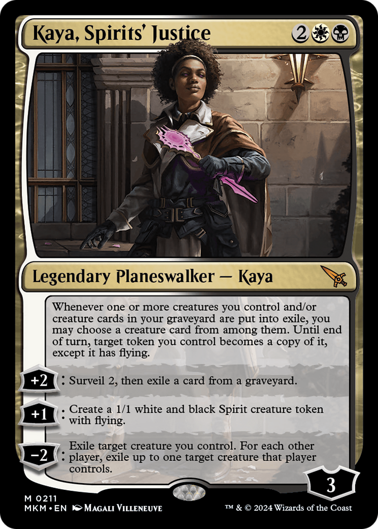 Kaya, Spirits' Justice [Murders at Karlov Manor] | Exor Games Bridgewater