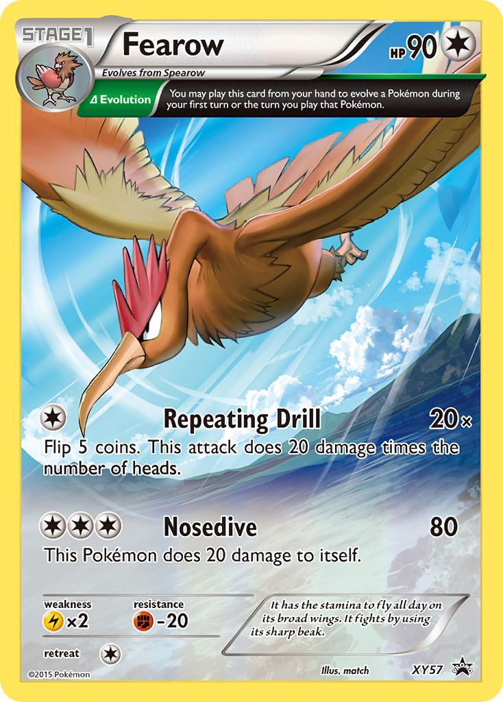 Fearow (XY57) [XY: Black Star Promos] | Exor Games Bridgewater