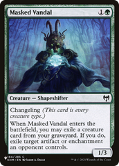 Masked Vandal [The List] | Exor Games Bridgewater