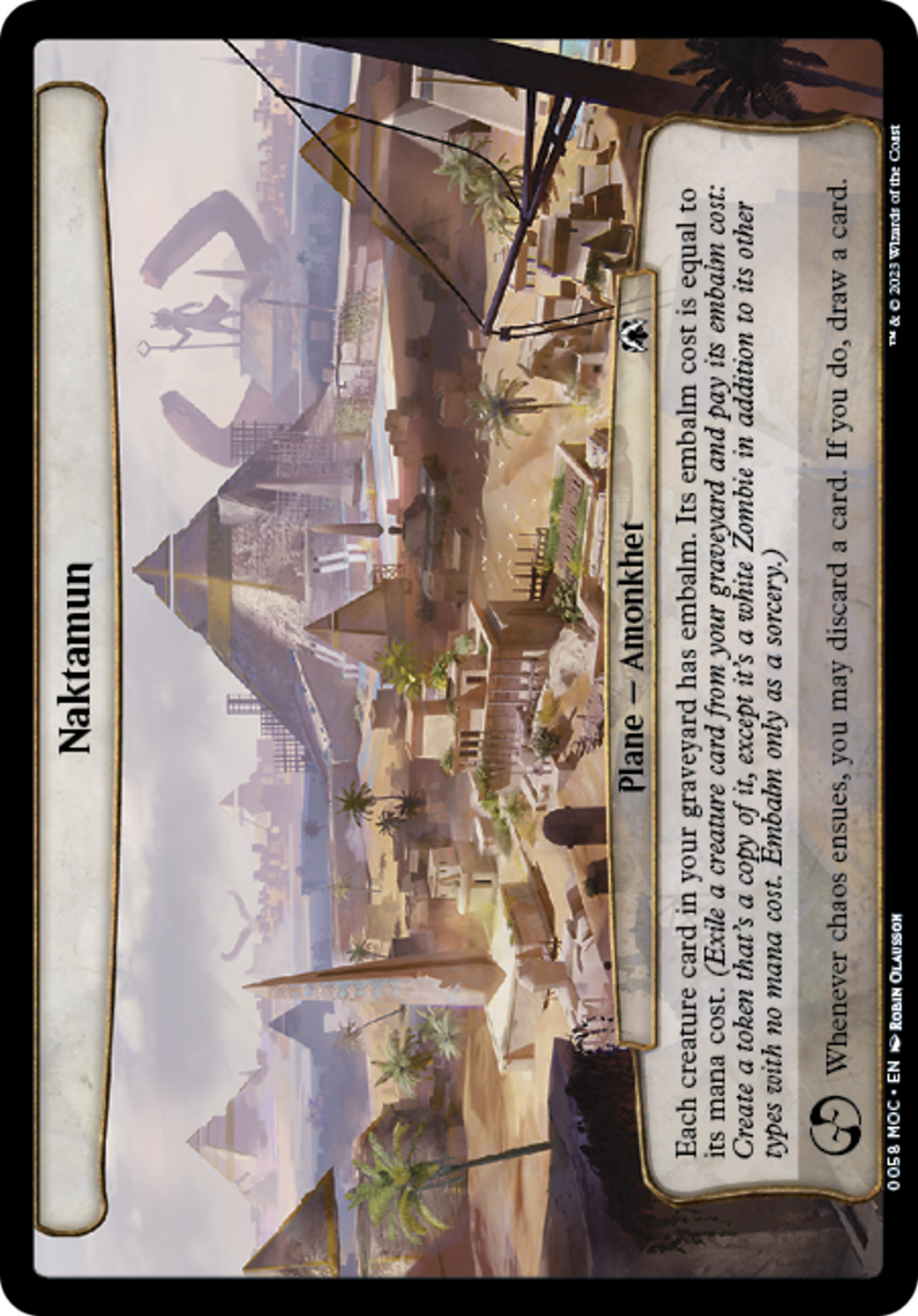 Naktamun [March of the Machine Commander] | Exor Games Bridgewater