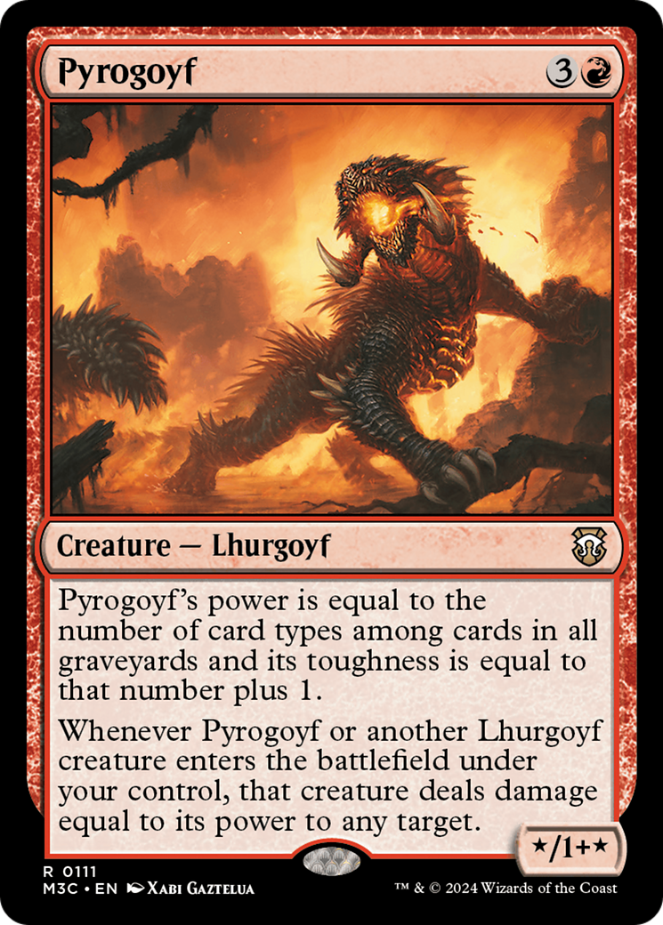 Pyrogoyf [Modern Horizons 3 Commander] | Exor Games Bridgewater