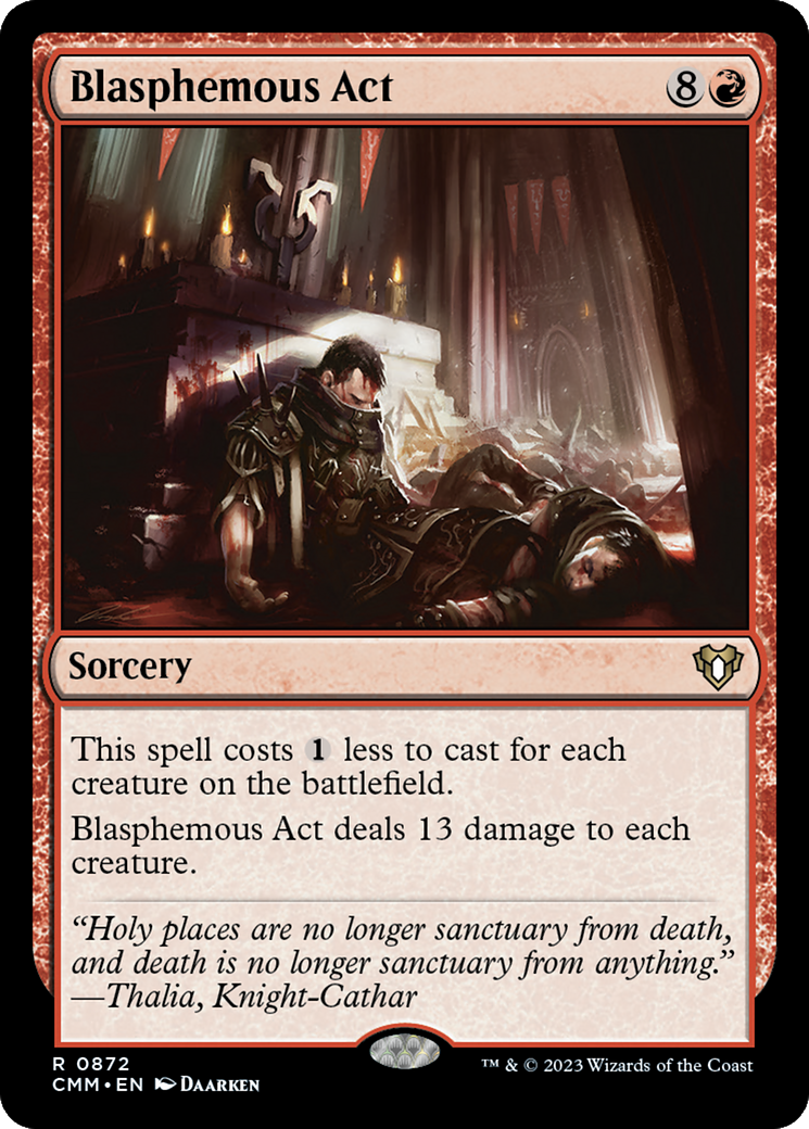 Blasphemous Act [Commander Masters] | Exor Games Bridgewater