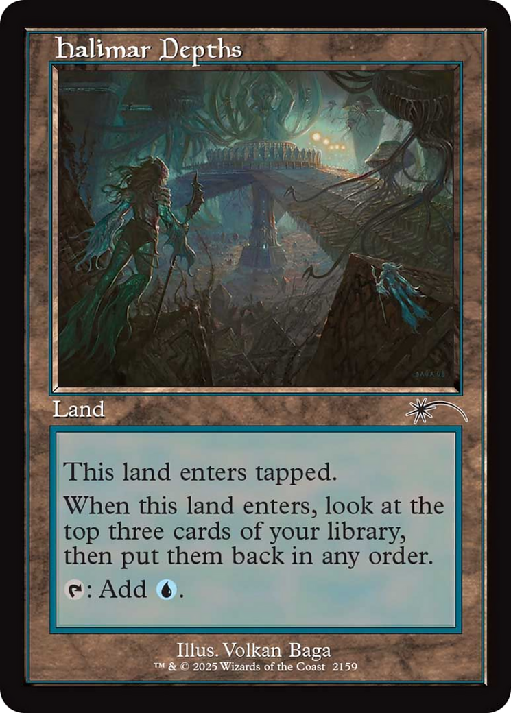 Halimar Depths (Retro Frame) [Secret Lair Drop Series] | Exor Games Bridgewater