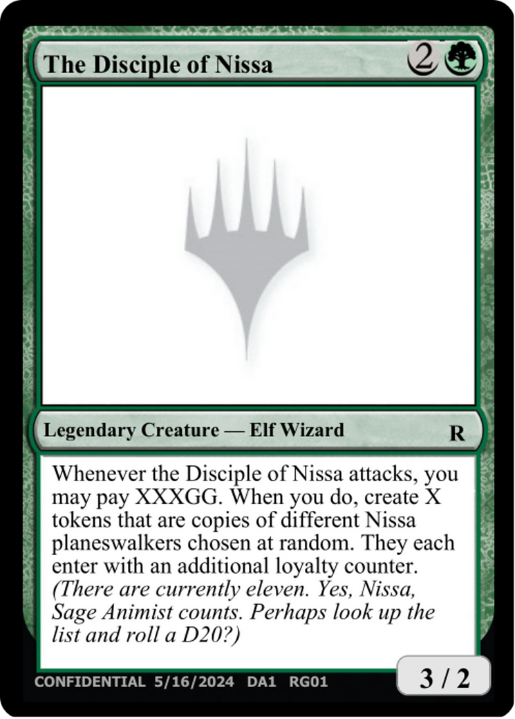 The Disciple of Nissa [Unknown Event] | Exor Games Bridgewater