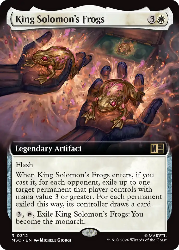 King Solomon's Frogs (Extended Art) [Marvel Super Heroes Commander] | Exor Games Bridgewater