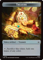 Human Soldier // Treasure (0012) Double-Sided Token [The Hobbit Tokens] | Exor Games Bridgewater
