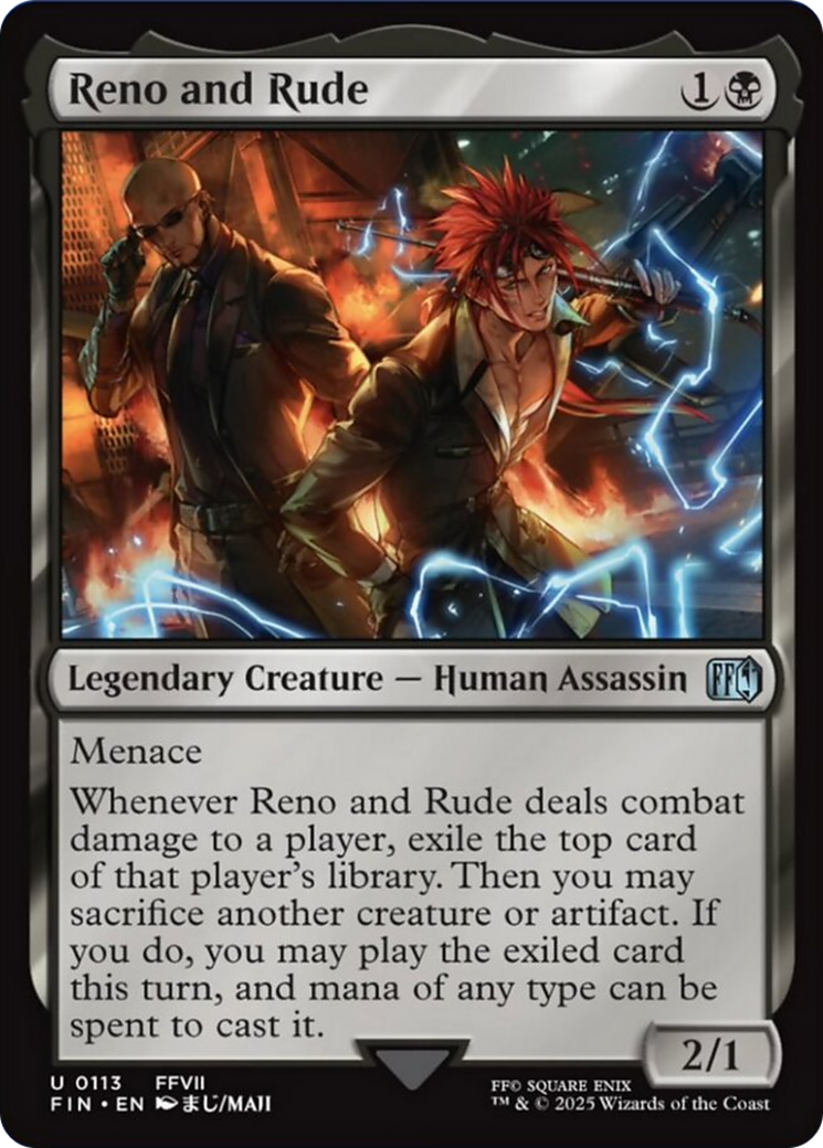 Reno and Rude [FINAL FANTASY] | Exor Games Bridgewater