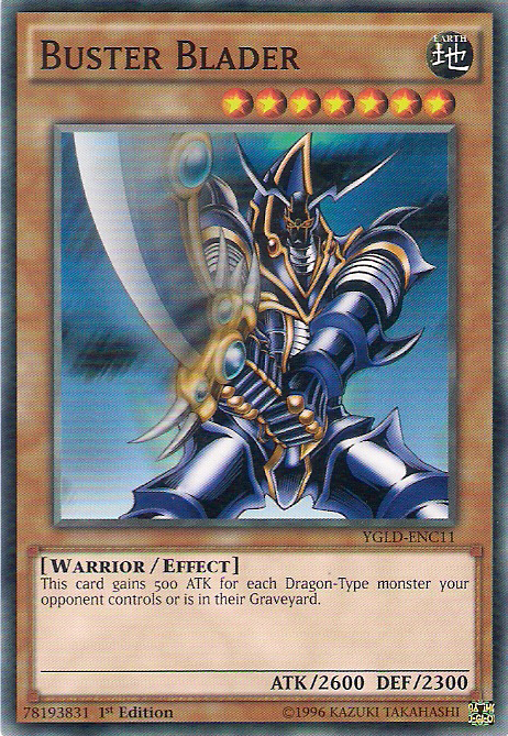 Buster Blader [YGLD-ENC11] Common | Exor Games Bridgewater