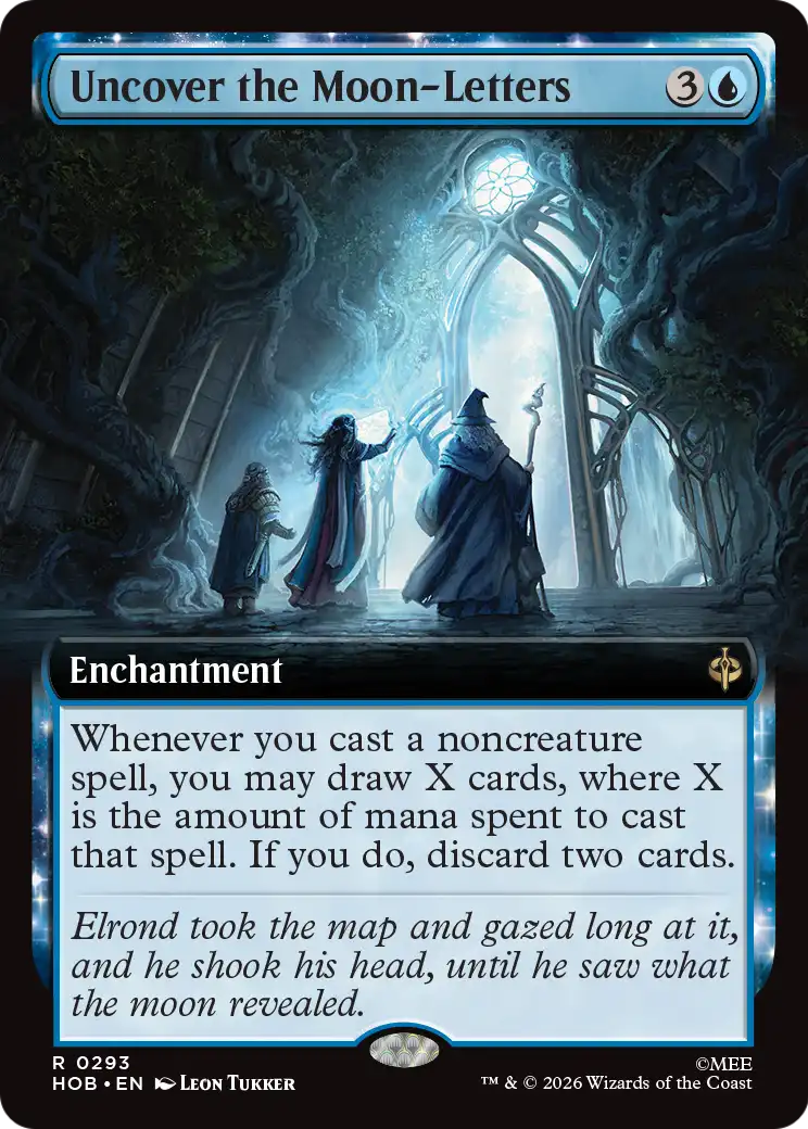 Uncover the Moon-Letters (Extended Art) [The Hobbit] | Exor Games Bridgewater