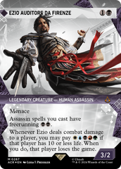 Ezio Auditore da Firenze (Showcase) (Textured Foil) [Assassin's Creed] | Exor Games Bridgewater