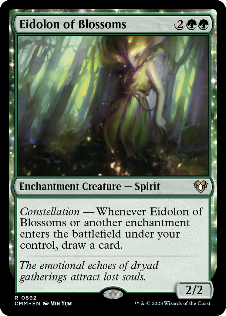 Eidolon of Blossoms [Commander Masters] | Exor Games Bridgewater