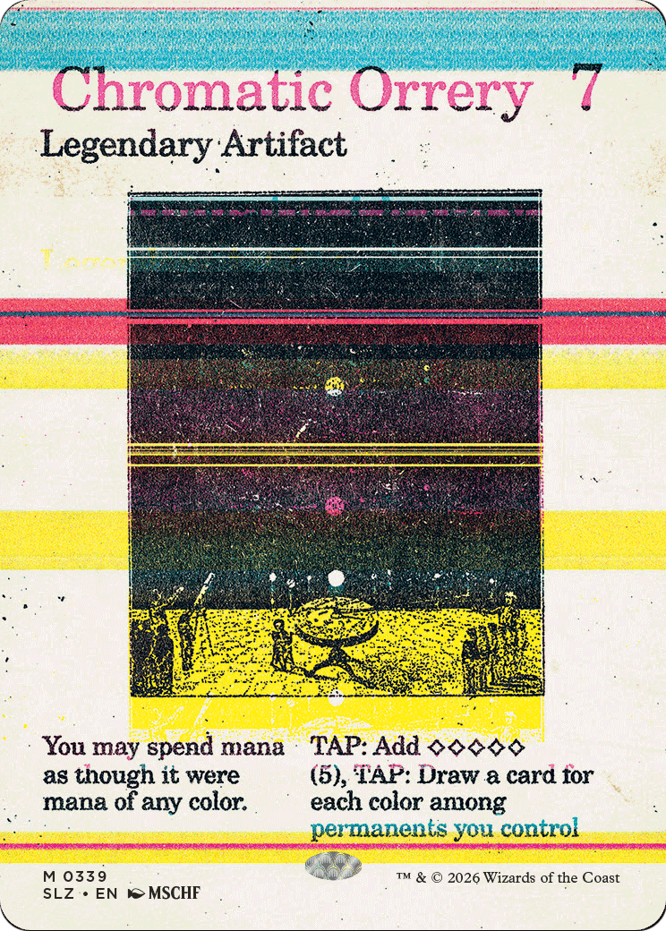 Chromatic Orrery (0339) [Secret Lair x MSCHF: The Zeta Set] | Exor Games Bridgewater