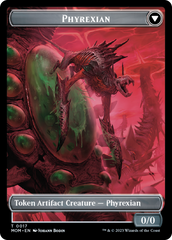 Incubator // Phyrexian (17) Double-Sided Token [March of the Machine Tokens] | Exor Games Bridgewater