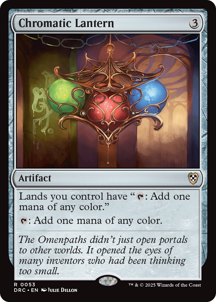 Chromatic Lantern [Aetherdrift Commander] | Exor Games Bridgewater