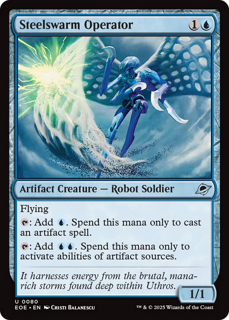 Steelswarm Operator [Edge of Eternities] | Exor Games Bridgewater