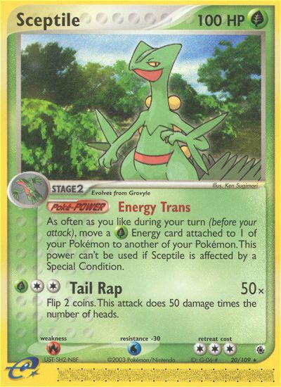 Sceptile (20/109) [EX: Ruby & Sapphire] | Exor Games Bridgewater