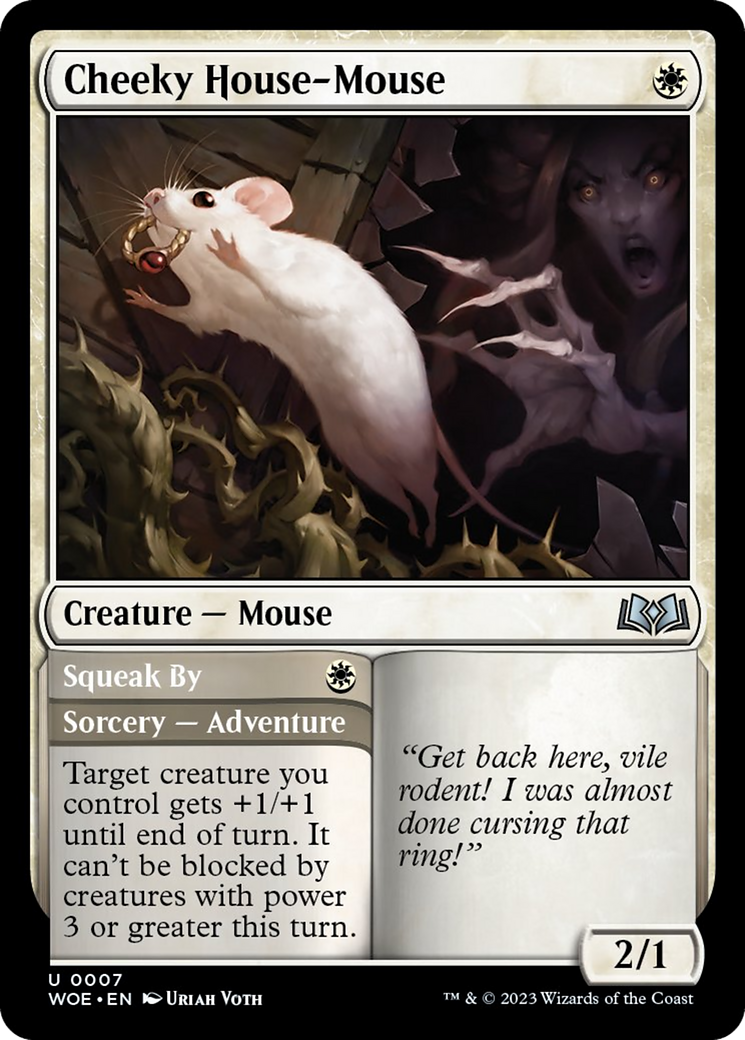 Cheeky House-Mouse [Wilds of Eldraine] | Exor Games Bridgewater