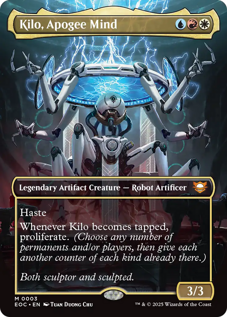 Kilo, Apogee Mind (Borderless) [Edge of Eternities Commander] | Exor Games Bridgewater