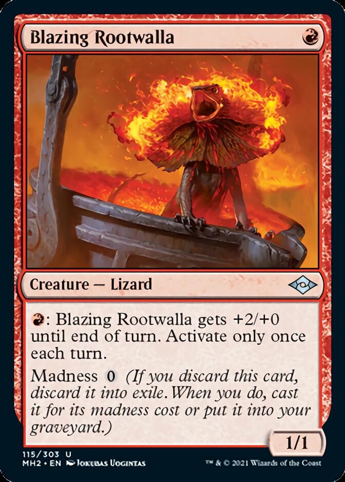 Blazing Rootwalla [Modern Horizons 2] | Exor Games Bridgewater