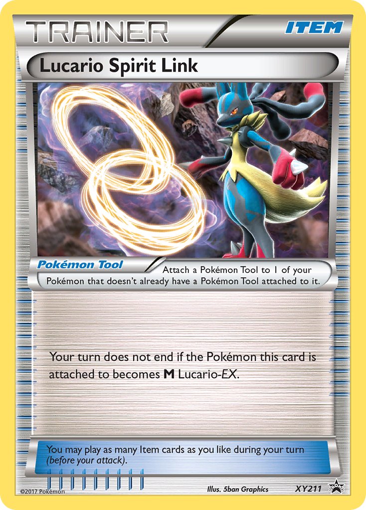 Lucario Spirit Link (XY211) [XY: Black Star Promos] | Exor Games Bridgewater