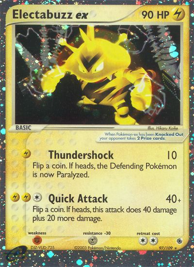 Electabuzz ex (97/109) [EX: Ruby & Sapphire] | Exor Games Bridgewater