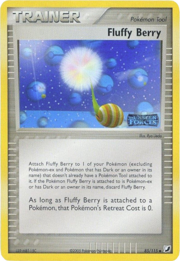 Fluffy Berry (85/115) (Stamped) [EX: Unseen Forces] | Exor Games Bridgewater