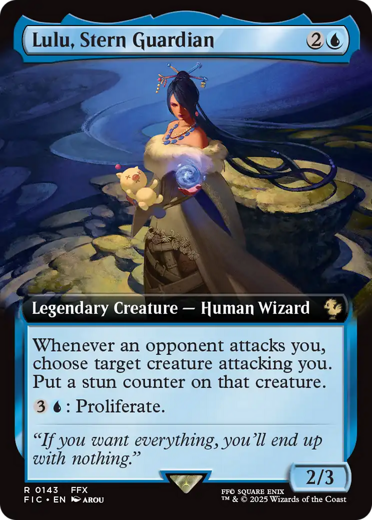 Lulu, Stern Guardian (Extended Art) [FINAL FANTASY Commander] | Exor Games Bridgewater
