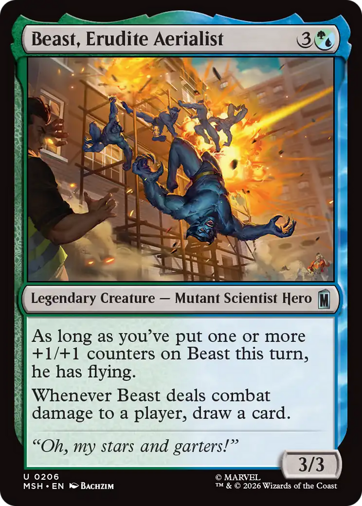 Beast, Erudite Aerialist [Marvel Super Heroes] | Exor Games Bridgewater