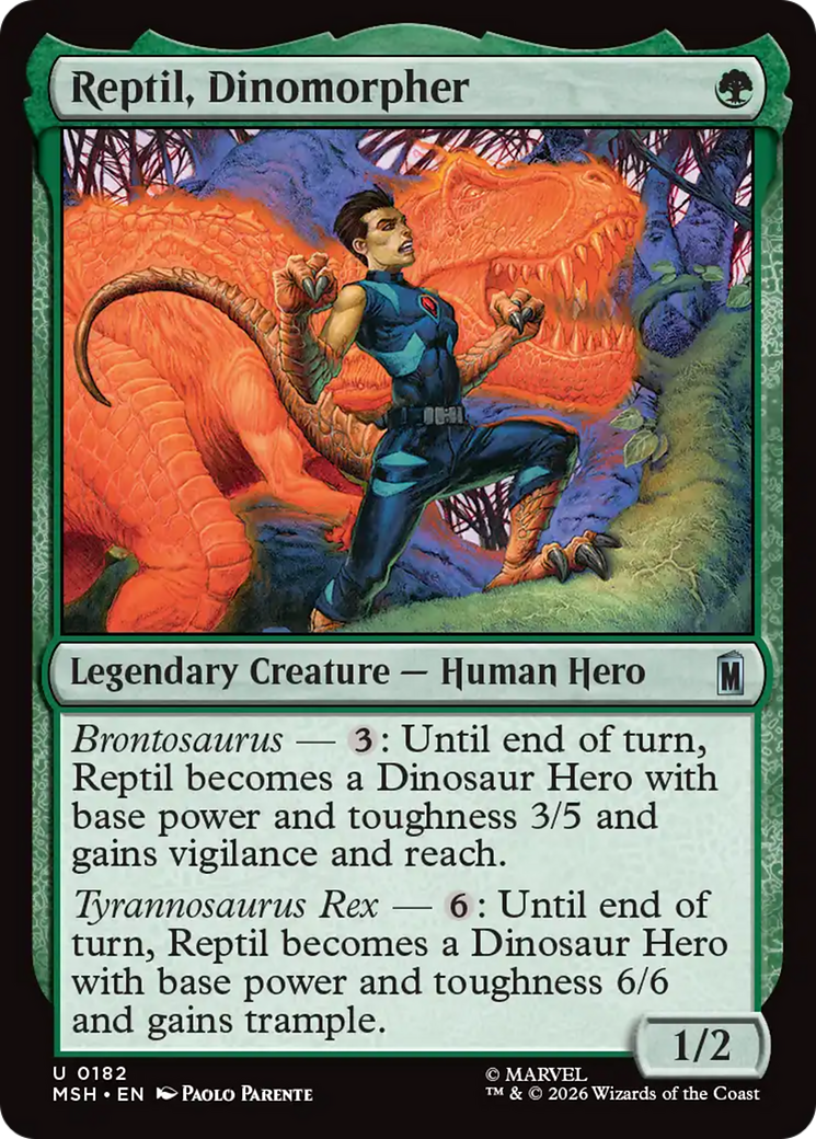 Reptil, Dinomorpher [Marvel Super Heroes] | Exor Games Bridgewater
