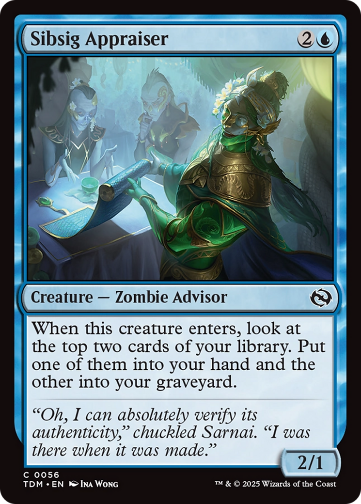 Sibsig Appraiser [Tarkir: Dragonstorm] | Exor Games Bridgewater