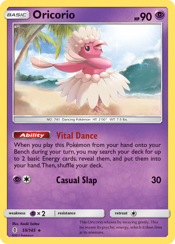 Oricorio (55/145) [Sun & Moon: Guardians Rising] | Exor Games Bridgewater