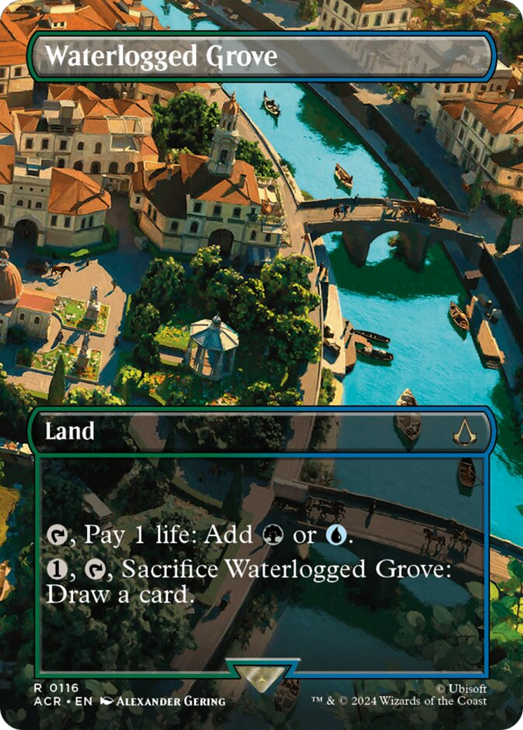 Waterlogged Grove (Borderless) [Assassin's Creed] | Exor Games Bridgewater