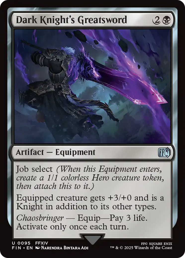 Dark Knight's Greatsword [FINAL FANTASY] | Exor Games Bridgewater