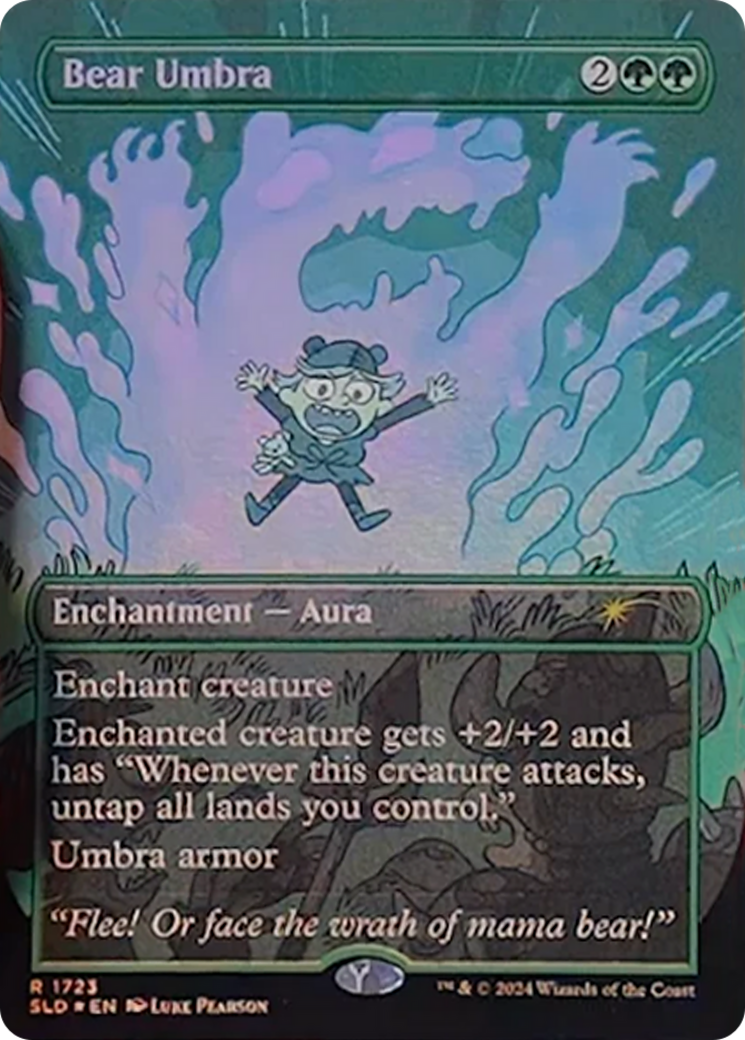 Bear Umbra (Rainbow Foil) [Secret Lair Drop Series] | Exor Games Bridgewater