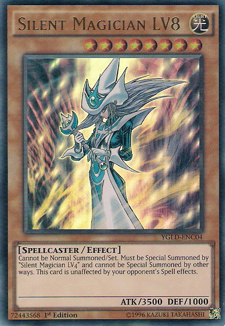 Silent Magician LV8 [YGLD-ENC04] Ultra Rare | Exor Games Bridgewater