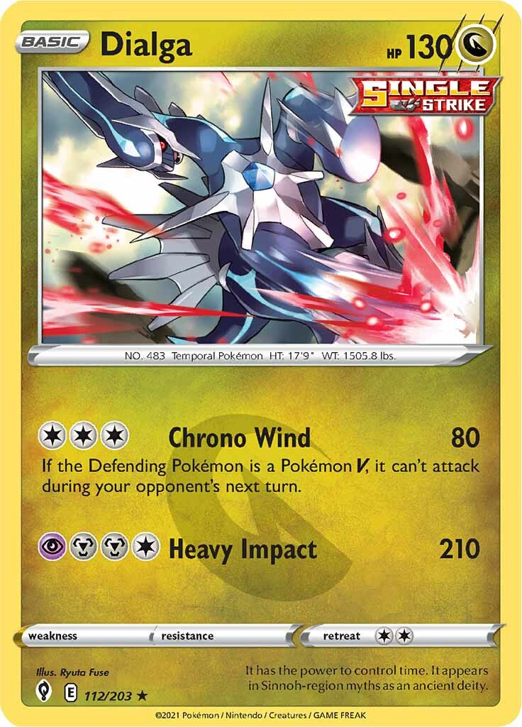 Dialga (112/203) [Sword & Shield: Evolving Skies] | Exor Games Bridgewater