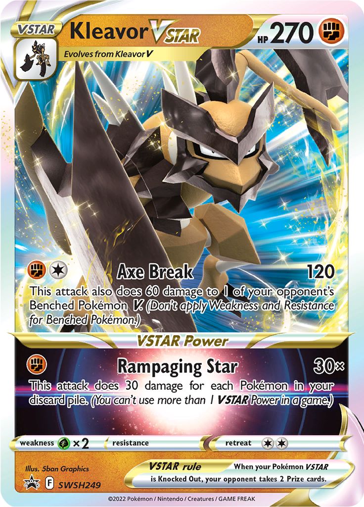 Kleavor VSTAR (SWSH249) [Sword & Shield: Black Star Promos] | Exor Games Bridgewater