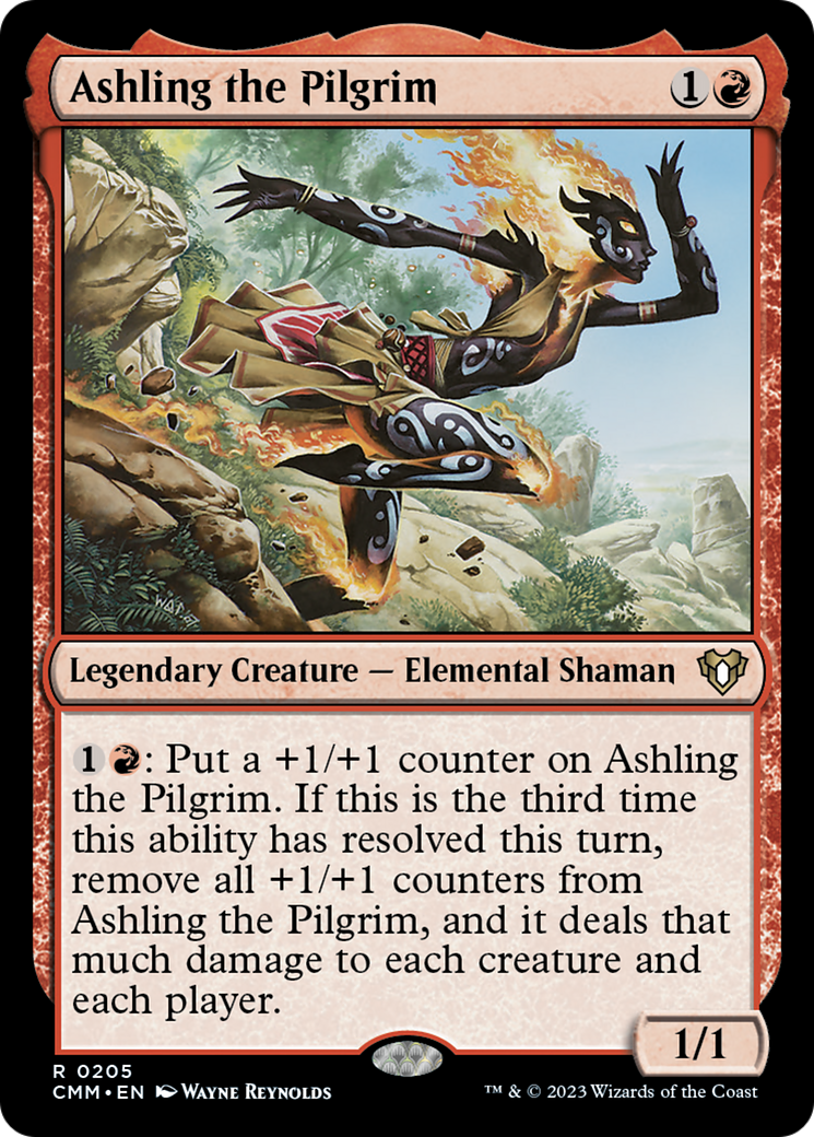 Ashling the Pilgrim [Commander Masters] | Exor Games Bridgewater